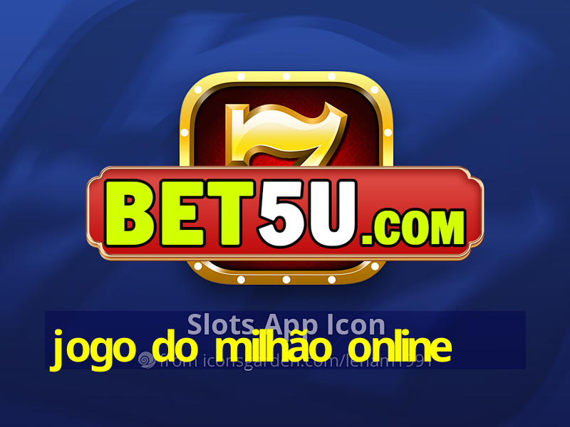 jogo do milhão online